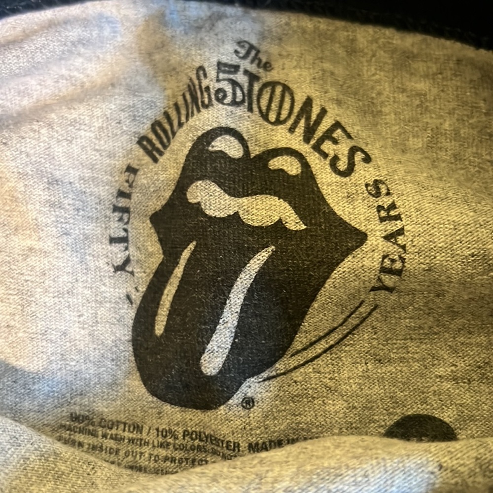 Rolling stone half sleeve size XL top - Picture 4 of 6